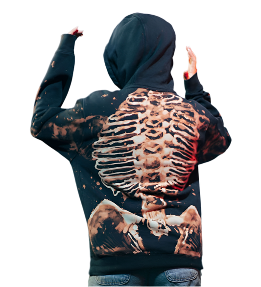 Bleached hoodie