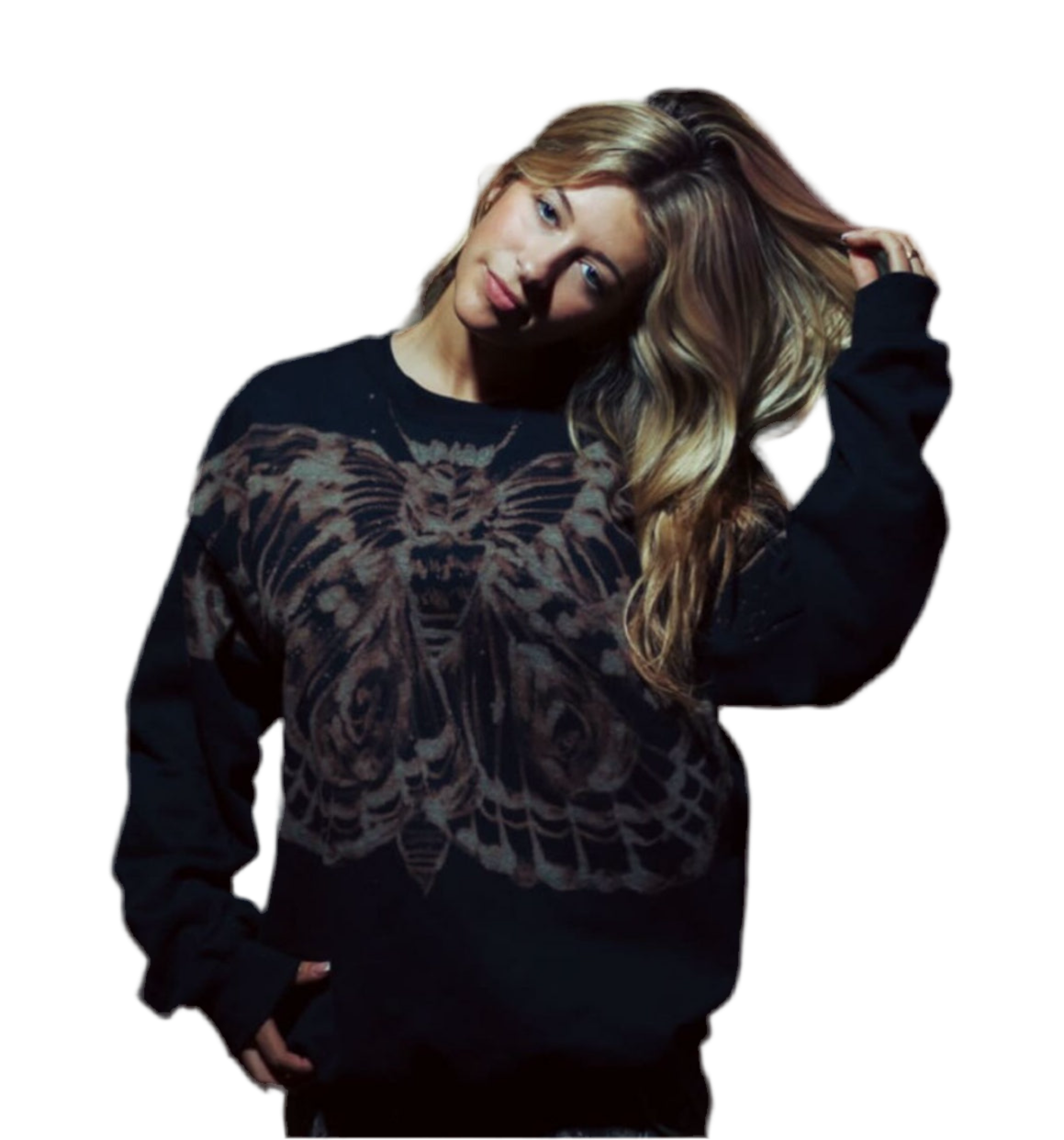 Bleached hoodie