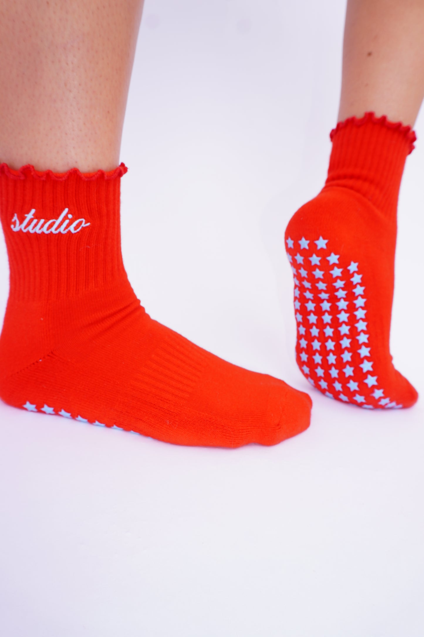 Studio grip socks